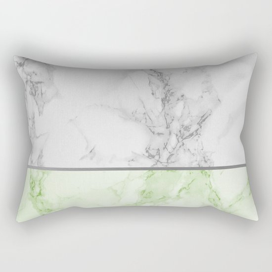 Marble #8 Rectangular Pillow