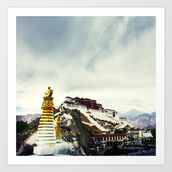 Potala Palace Art Print