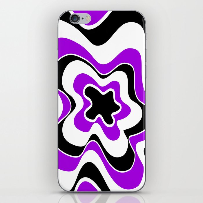 Abstract pattern - purple. iPhone Skin