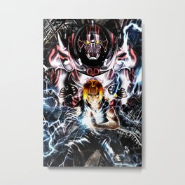 Fullmetal Alchemist - Roy & Riza Metal Print