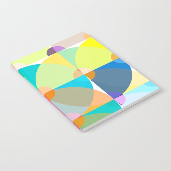 pastel circles Notebook