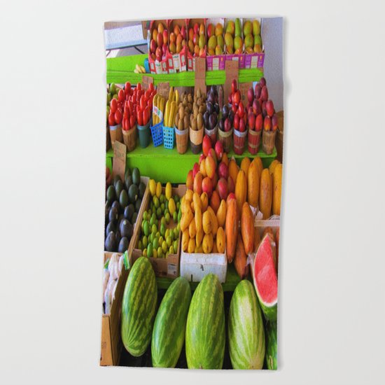 Fresh from the groves Beach Towel