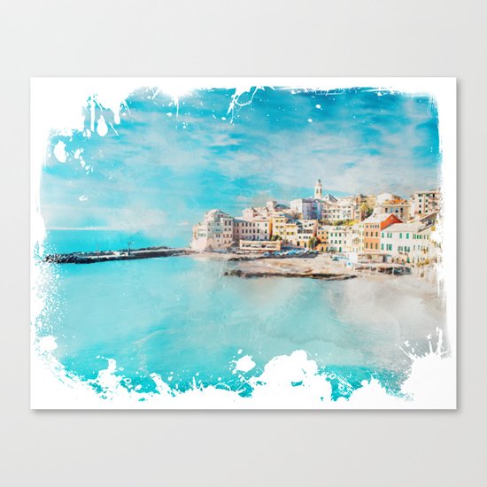 Sea coast Canvas Print