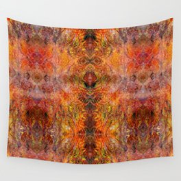 Abstract acrylic sunburst v1 Wall Tapestry