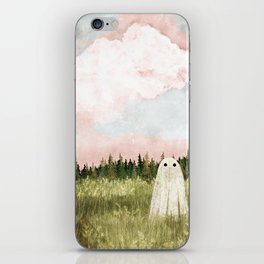 Cotton candy skies iPhone Skin