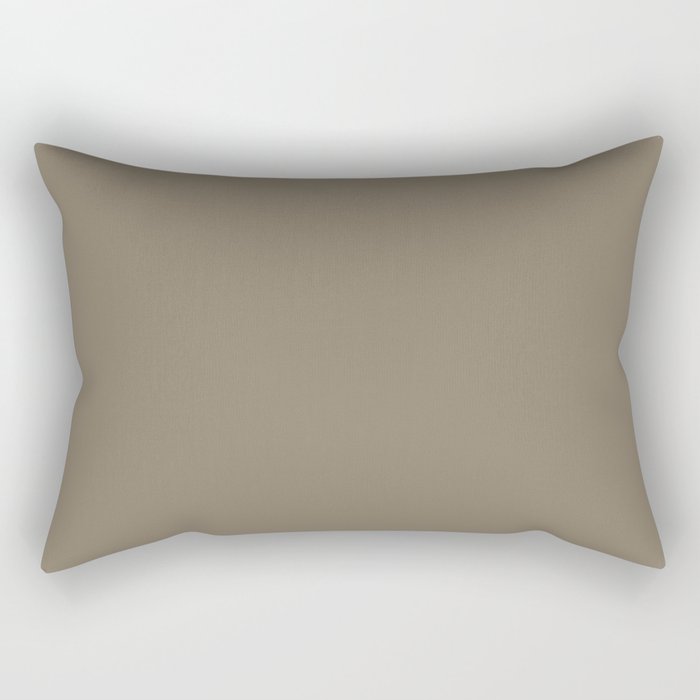 TAUPE color Rectangular Pillow