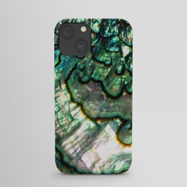 Shimmering Green Abalone Mother of Pearl iPhone Case