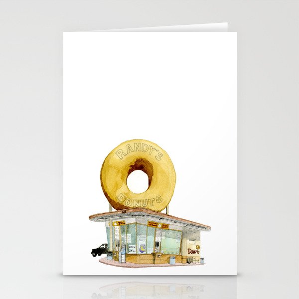 Randy's Donuts Stationery Cards
