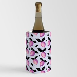 Pink Lemon Punch Pattern Wine Chiller