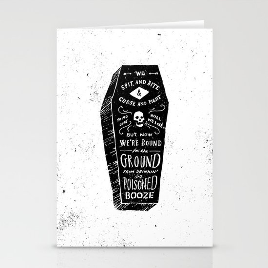 Poison Stationery Cards
