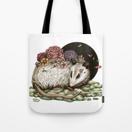 Blossom Possum Tote Bag