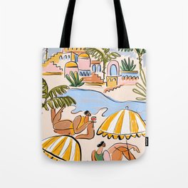 Amalfi Coast Italy (color) Tote Bag