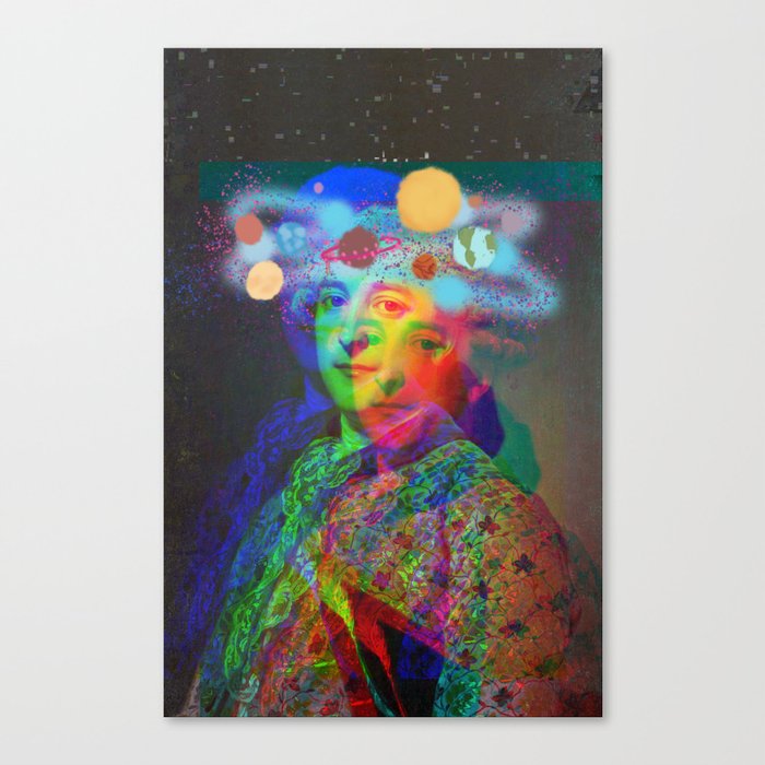 Cosmic Migraine Canvas Print