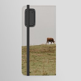cows grazing in a field	 Android Wallet Case