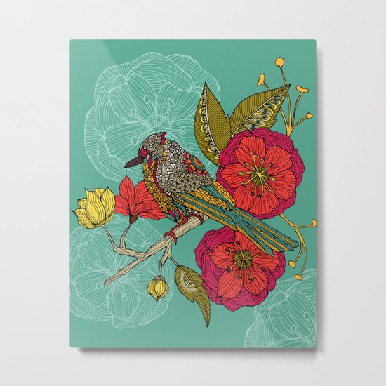 Contented Constance Metal Print