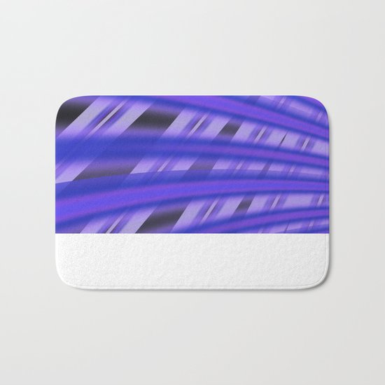 Fractal Play in Purplicious Bath Mat