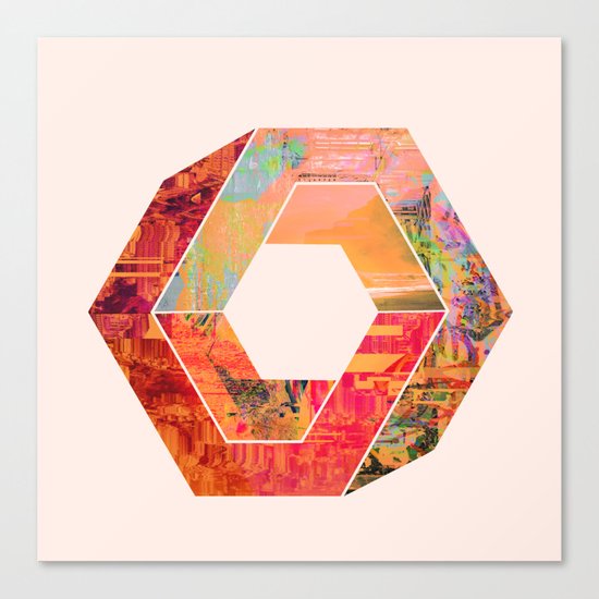 b e a c h . c i t y Canvas Print