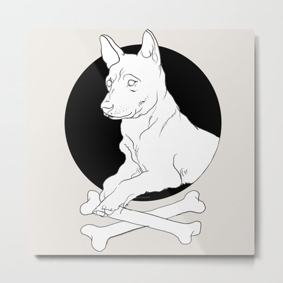 dog it Metal Print