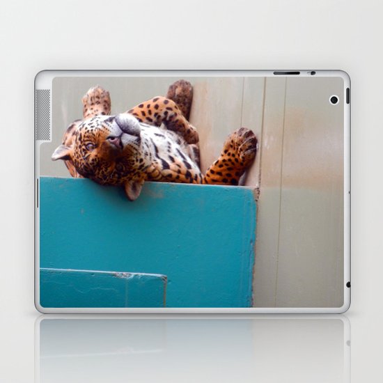 Reclining Jaguar Laptop & iPad Skin