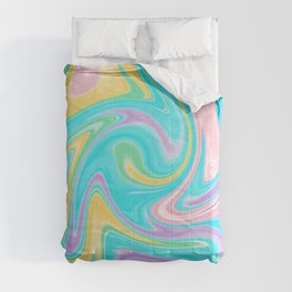 Colorful illusion Comforter