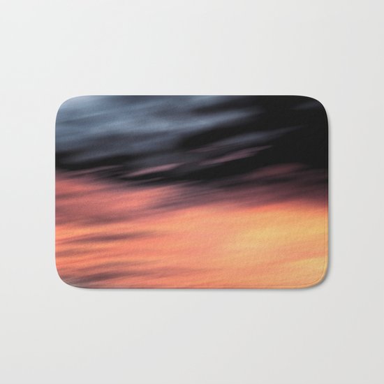 Sunset . Abstraction . Bath Mat