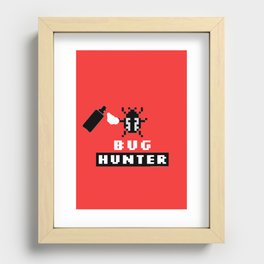 Programmer bug hunter Recessed Framed Print