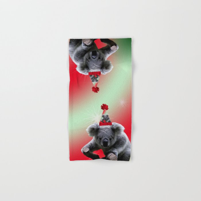 Christmas Koala Hand & Bath Towel