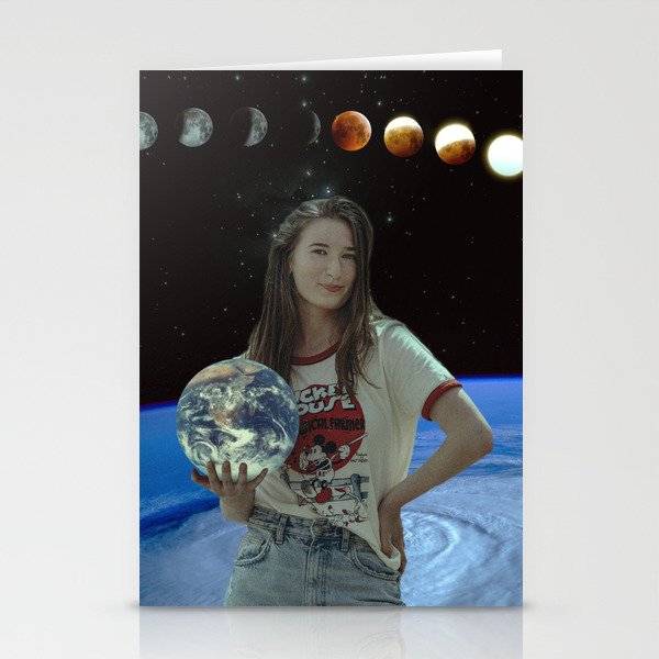 Space baller Stationery Cards