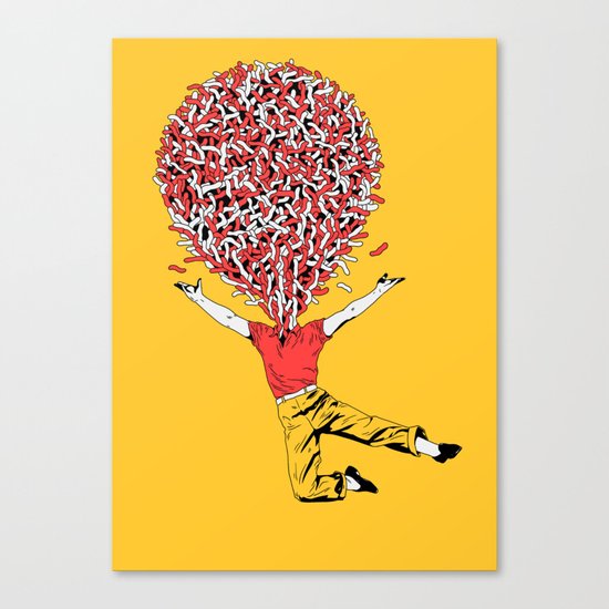 Jelly dance Canvas Print