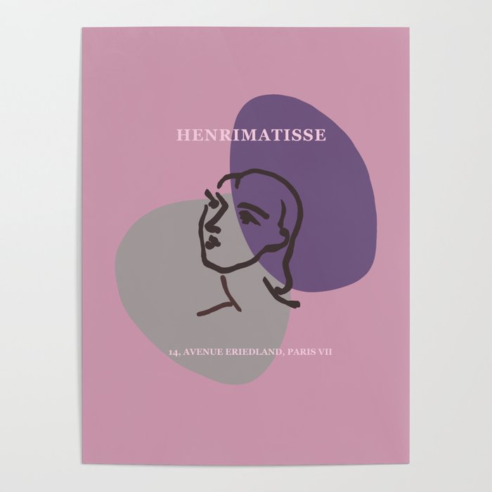 Matisse - Pink Poster
