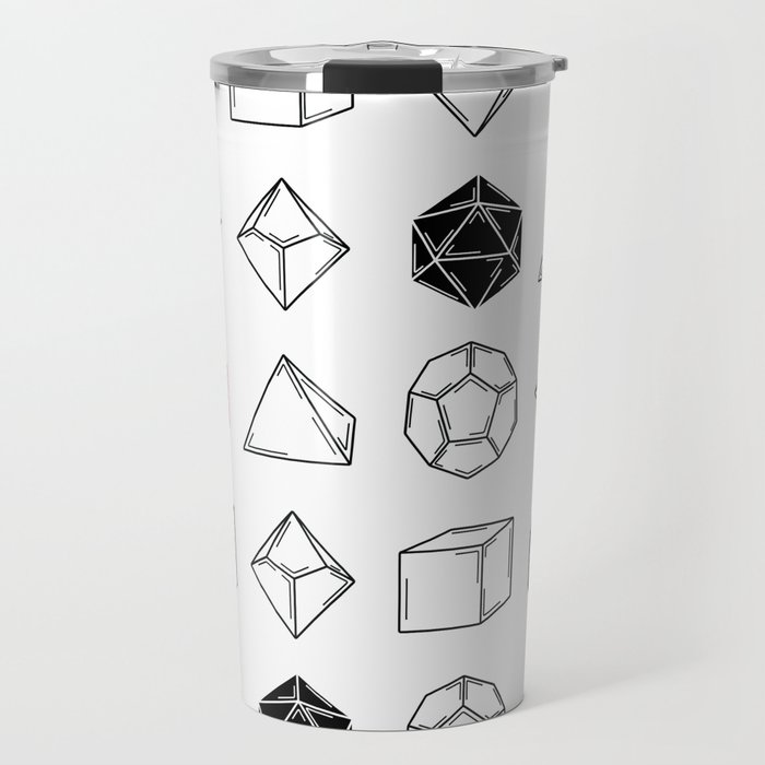 Dungeons and Dragons Dice Travel Mug