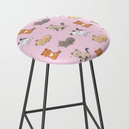 Lots O' Cats Bar Stool