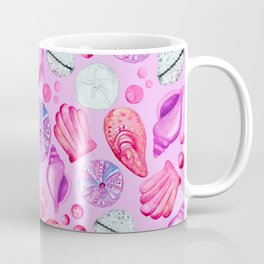 Pink Seashells Coffee Mug