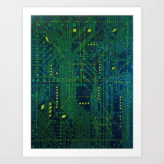 Tao Hacker Art Print