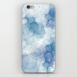 Dreamland turquoise iPhone Skin