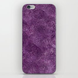 Purple Spongework 1B iPhone Skin