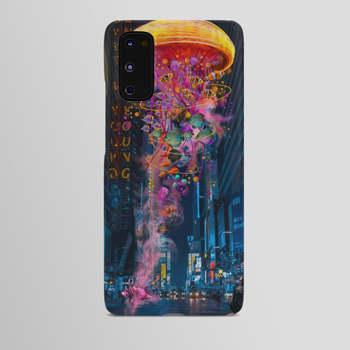 Electric Jellyfish Worlds in  New York Android Case