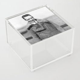 Richard Byrd Wearing His Fight Suit Acrylic Box