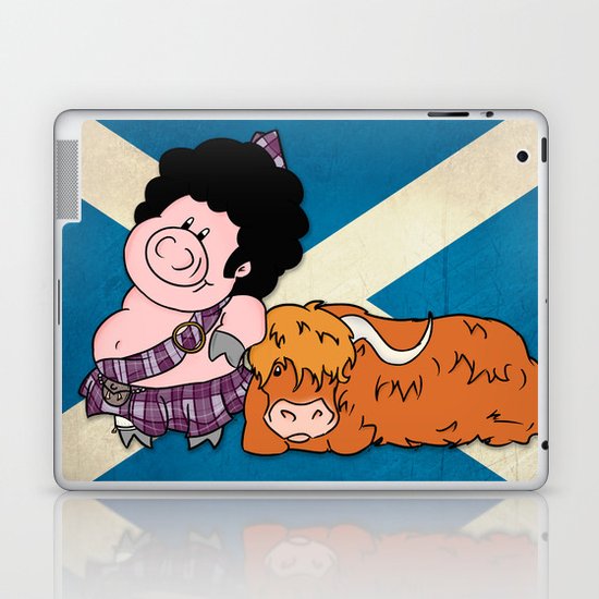 The highlander Laptop & iPad Skin