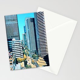 Seattle Downtown  Stationery Card