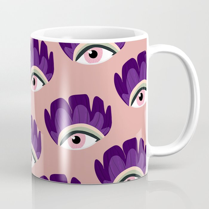 Floral Eye Coffee Mug