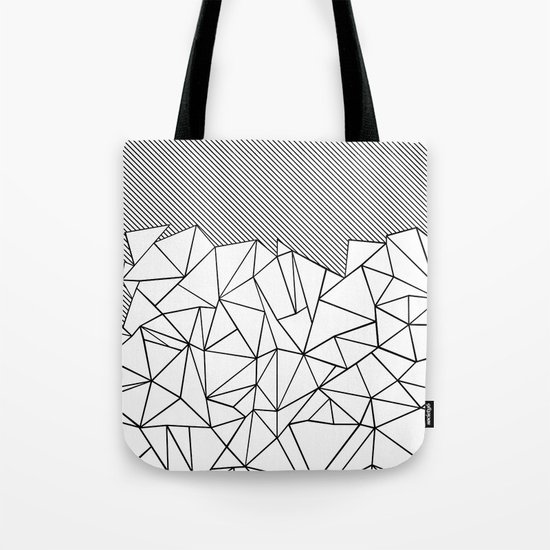Ab Lines 45 Tote Bag
