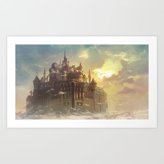 High castle Art Print