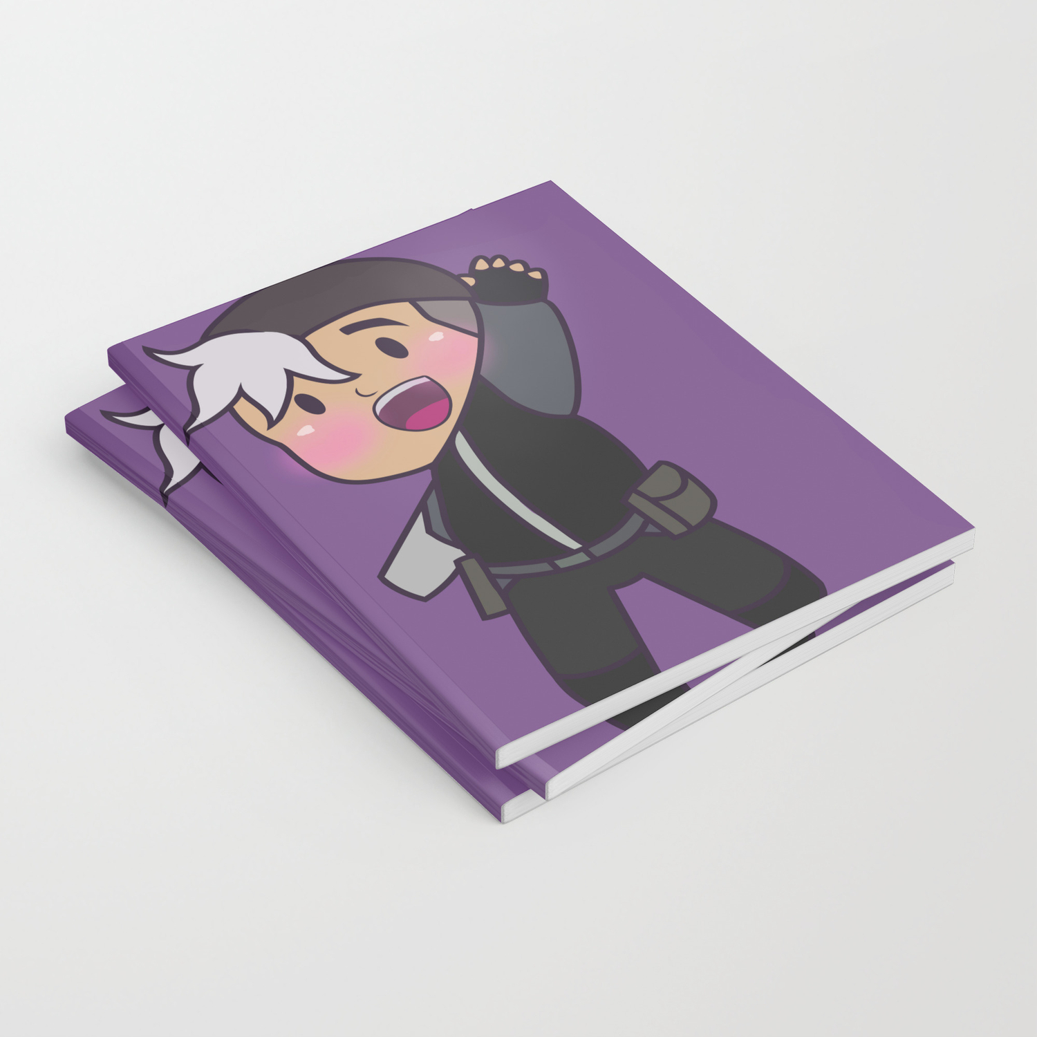 Waving Chibi Notebook By Ryantyler2294 Society6 Browse thousands of other custom discord and slack emoji on emoji.gg. waving chibi notebook by ryantyler2294
