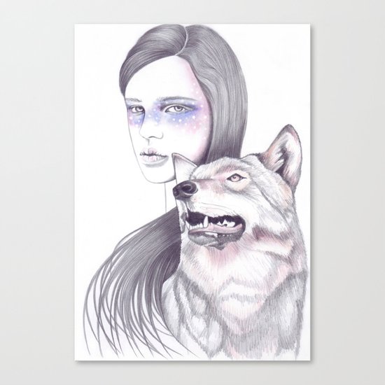 Wolf Like Me Canvas Print