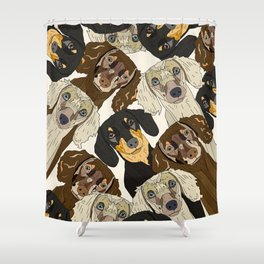 Doxie Nation Shower Curtain