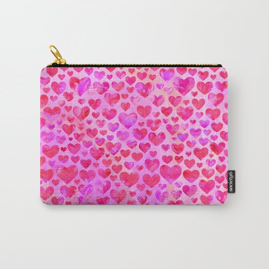 Heart Pattern 02 Carry-All Pouch