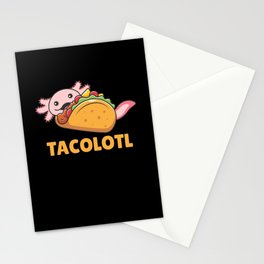 Tacolotl Axolotl Tacco Lovers Cute Animals Stationery Card