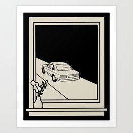 Right Where You Left Me Art Print