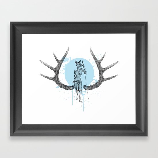 Dear Woman Framed Art Print